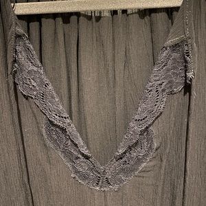 Zara Lace Trim Blouse